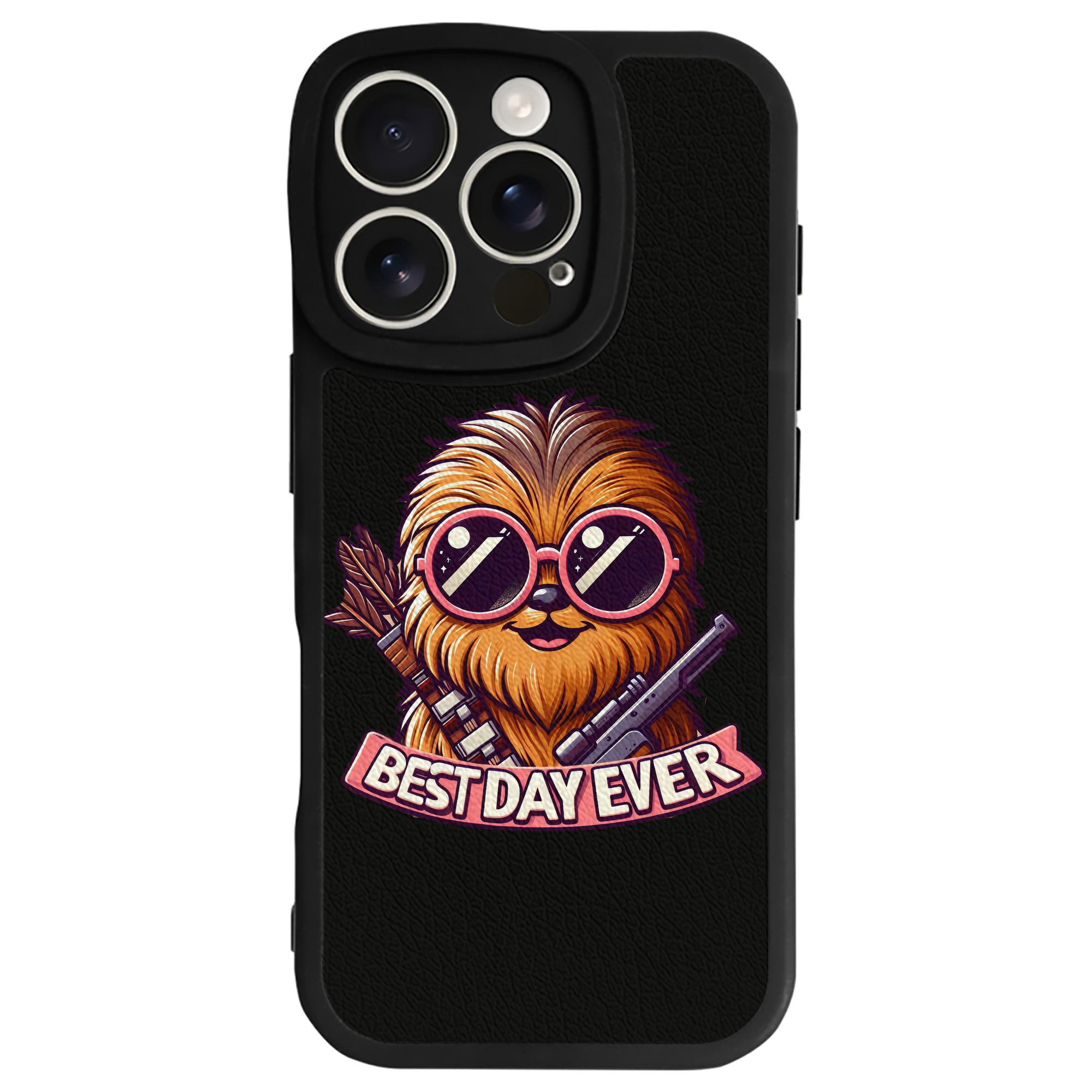 （画像用） スター・ウォーズ Star Wars 【iPhone 16シリーズ対応】シリコンスマホケース（レザー調） 材質：シリコン